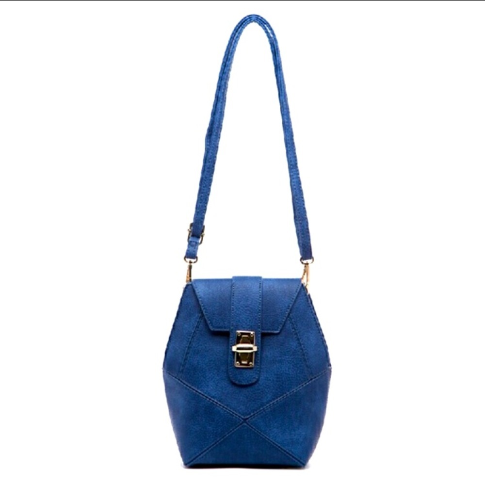 Blue Women's Shoulder Bag - Stylish Crossbody Purse